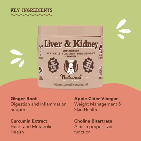 Natural Dog Company Natural Dog Company Liver & Kidney Supplement Natural Dog Company Natural Dog Company Liver & Kidney Supplement