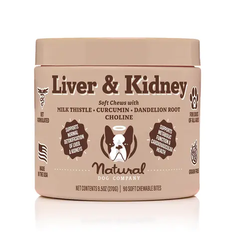 Natural Dog Company Natural Dog Company Liver & Kidney Supplement Natural Dog Company Natural Dog Company Liver & Kidney Supplement