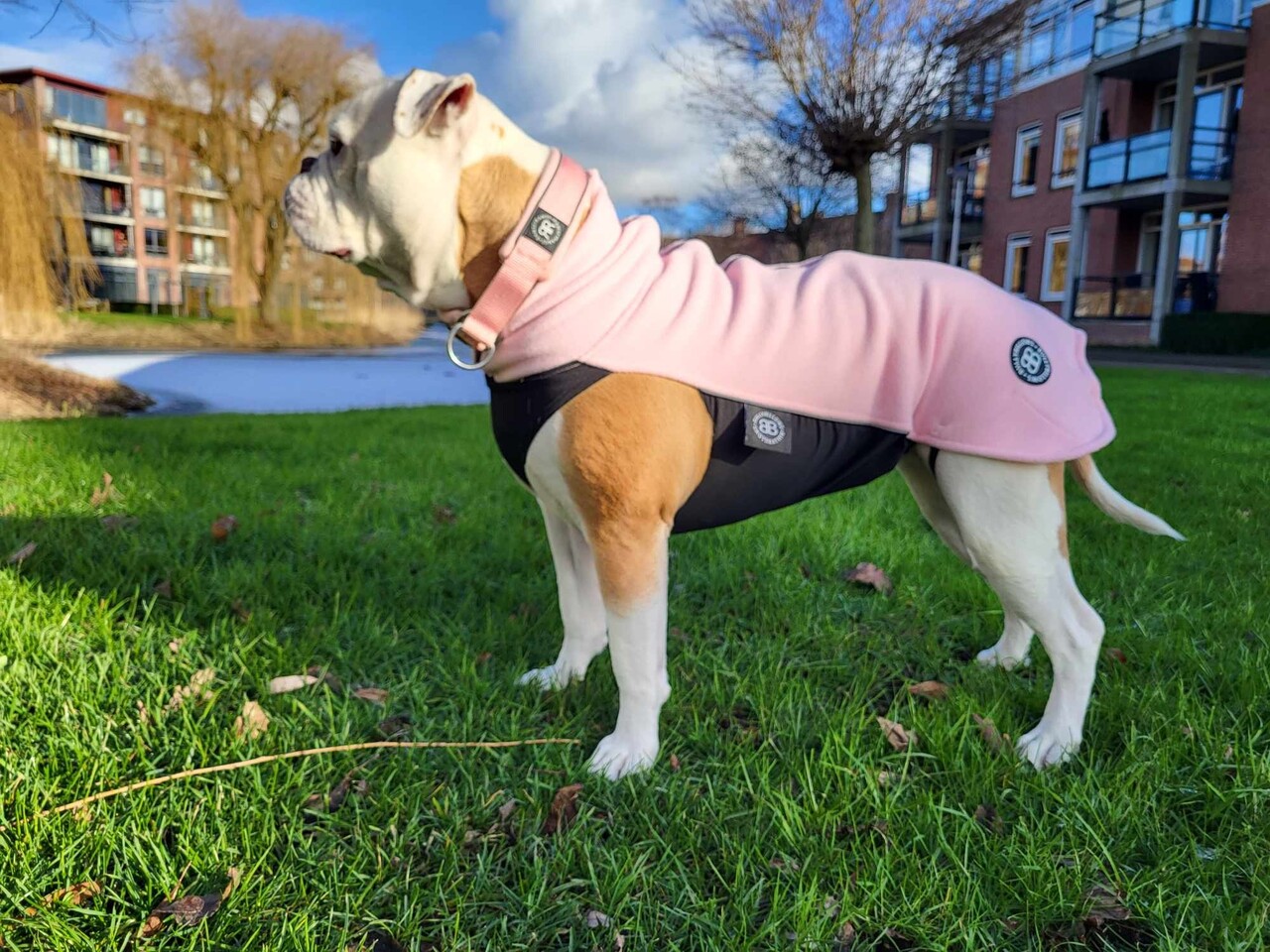 BullyBillows Bullybillows Honden Fleece trui met rits