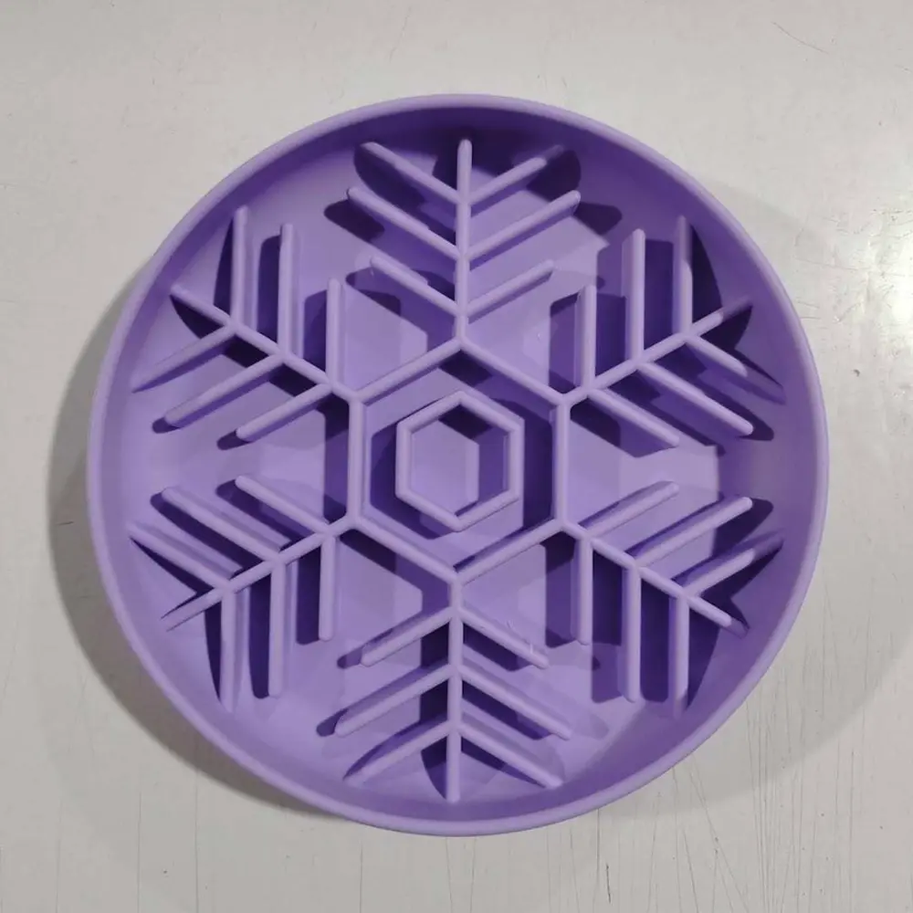 Modern Pet Company Snowflake Bliss Bowl Modern Pet Company Snowflake Bliss Bowl