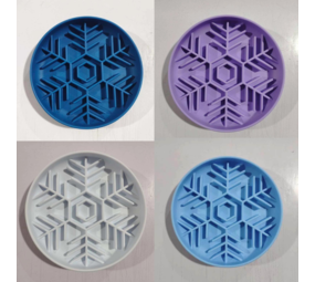 Modern Pet Company Snowflake Bliss Bowl Modern Pet Company Snowflake Bliss Bowl