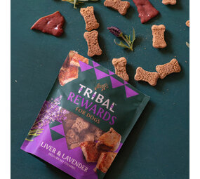 Tribal Tribal Rewards Lever en Lavendel hondenkoekjes Tribal Tribal Rewards Lever en Lavendel hondenkoekjes