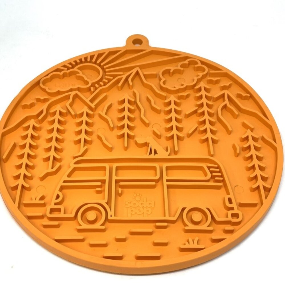 Sodapup Sodapup Camp eMat Enrichment Likmat  met zuignappen