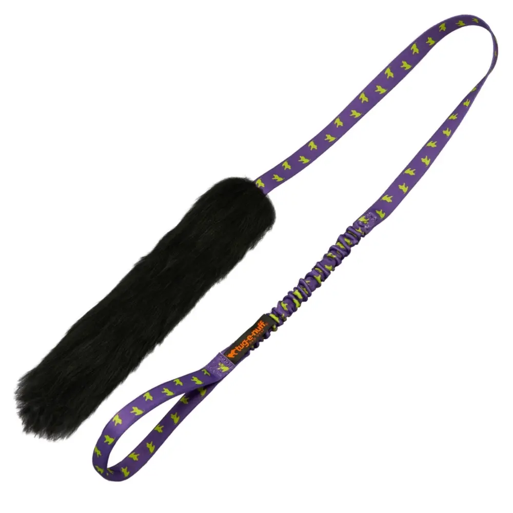 Tug-E-Nuff Dog Gear Limited Tug-E-Nuff Sheepskin Chaser Bungee Tug Tug-E-Nuff Dog Gear Limited Tug-E-Nuff Sheepskin Chaser Bungee Tug