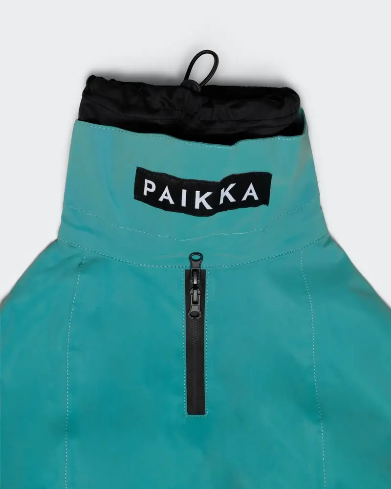 Paikka Paikka Visibility Raincoat Emerald Hondenjas Paikka Paikka Visibility Raincoat Emerald Hondenjas