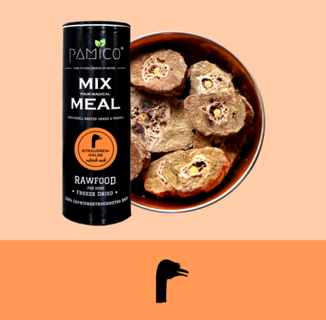 Pamico Pamico Gevriesdroogde Struisvogelnekken