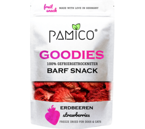 Pamico Pamico Goodies Gevriesdroogde Aardbeien Pamico Pamico Goodies Gevriesdroogde Aardbeien