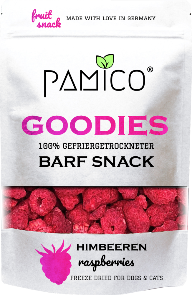 Pamico Pamico Goodies Gevriesdroogde Frambozen