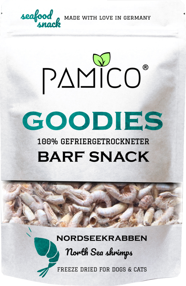 Pamico Pamico Goodies Gevriesdroogde Noordzee Garnalen Pamico Pamico Goodies Gevriesdroogde Noordzee Garnalen