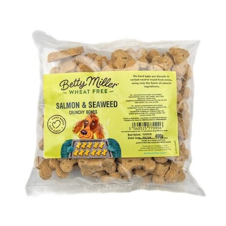 Betty Miller Betty Miller Wheat Free Salmon & Seaweed bones Betty Miller Betty Miller Wheat Free Salmon & Seaweed bones