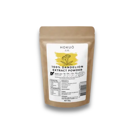 Hokuo Hokuō® Dandelion Extract Powder (Paardenbloemextract) Hokuo Hokuō® Dandelion Extract Powder (Paardenbloemextract)