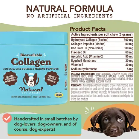 Natural Dog Company Natural Dog Company Collagen Supplement