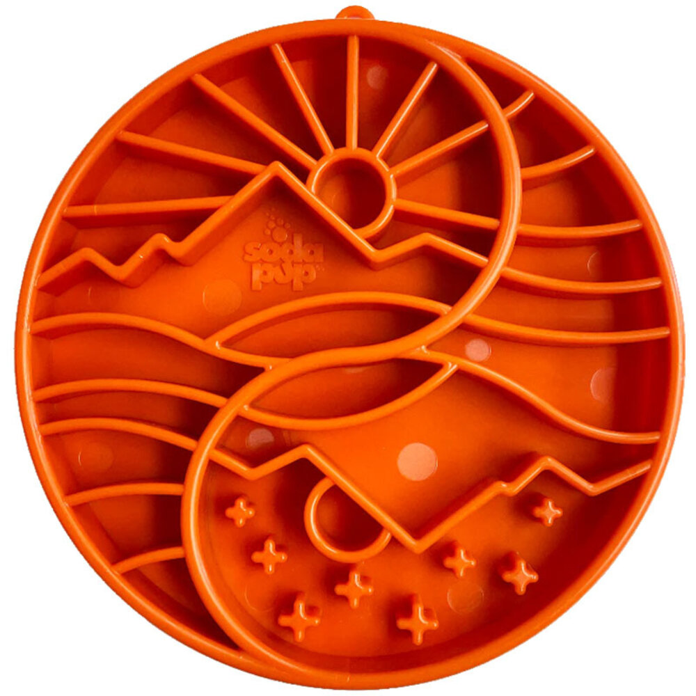 Sodapup Sodapup Yin Yang Design Shallow Etray Enrichment Slowfeeder Bowl Sodapup Sodapup Yin Yang Design Shallow Etray Enrichment Slowfeeder Bowl