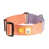 Woolly Wolf Woolly Wolf Color Block Martingale Halsband Salmon Pink Mix Woolly Wolf Woolly Wolf Color Block Martingale Halsband Salmon Pink Mix