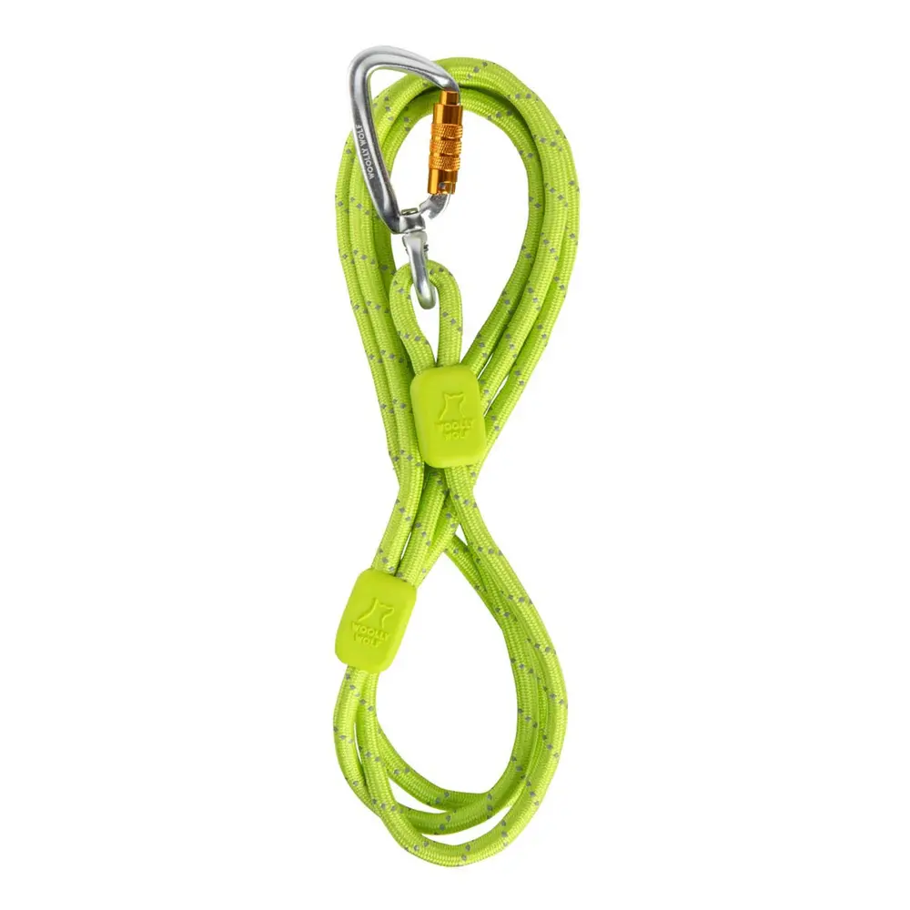 Woolly Wolf Woolly Wolf  Rope Leash Lime Woolly Wolf Woolly Wolf  Rope Leash Lime