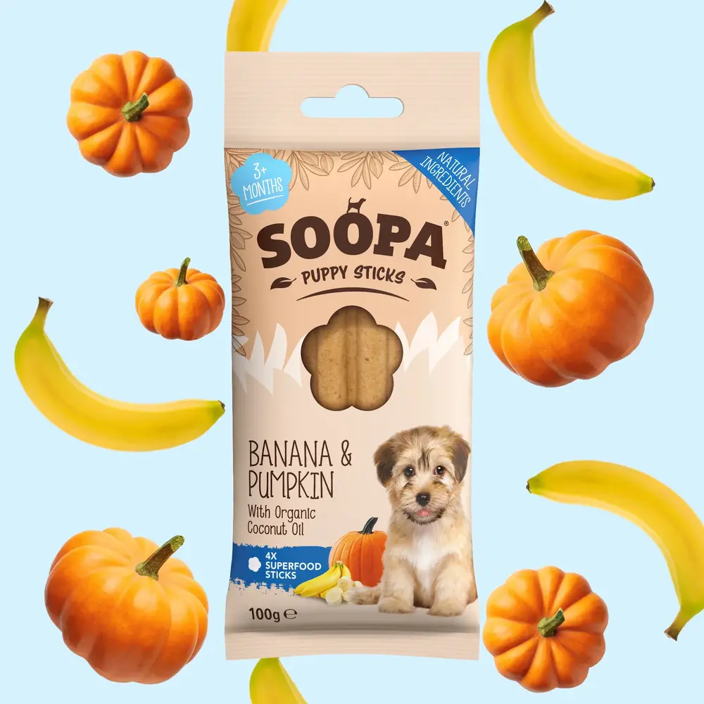 Soopa Soopa Dental Puppy Pumpkin & Banana Soopa Soopa Dental Puppy Pumpkin & Banana