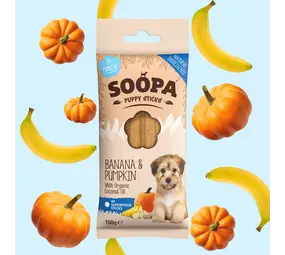 Soopa Soopa Dental Puppy Pumpkin & Banana Soopa Soopa Dental Puppy Pumpkin & Banana
