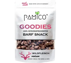 Pamico Pamico Goodies Gevriesdroogd Hertenvlees Pamico Pamico Goodies Gevriesdroogd Hertenvlees