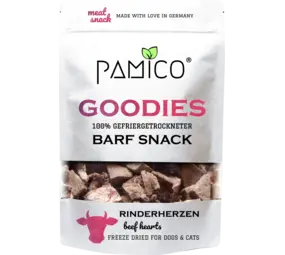 Pamico Pamico Goodies Gevriesdroogde Runderhart