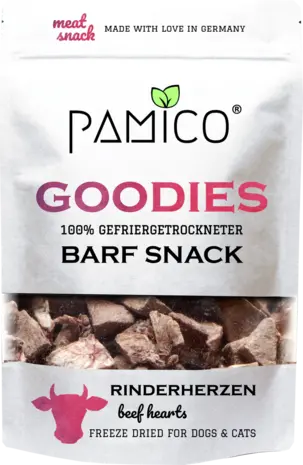 Pamico Pamico Goodies Gevriesdroogde Runderhart