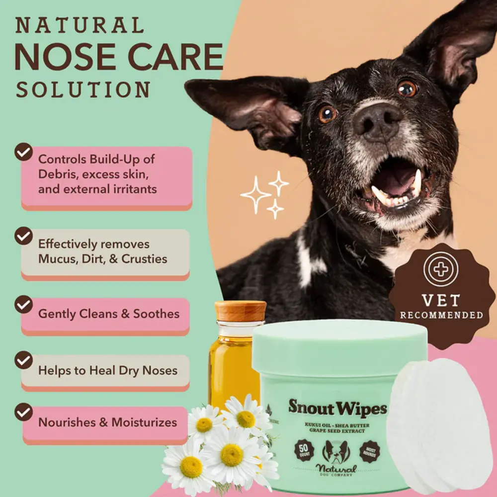 Natural Dog Company Natural Dog Company Snout Wipes