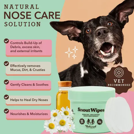 Natural Dog Company Natural Dog Company Snout Wipes