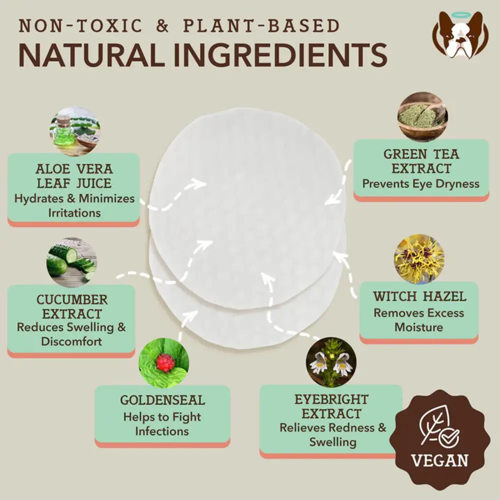 Natural Dog Company Natural Dog Company Eye Wipes