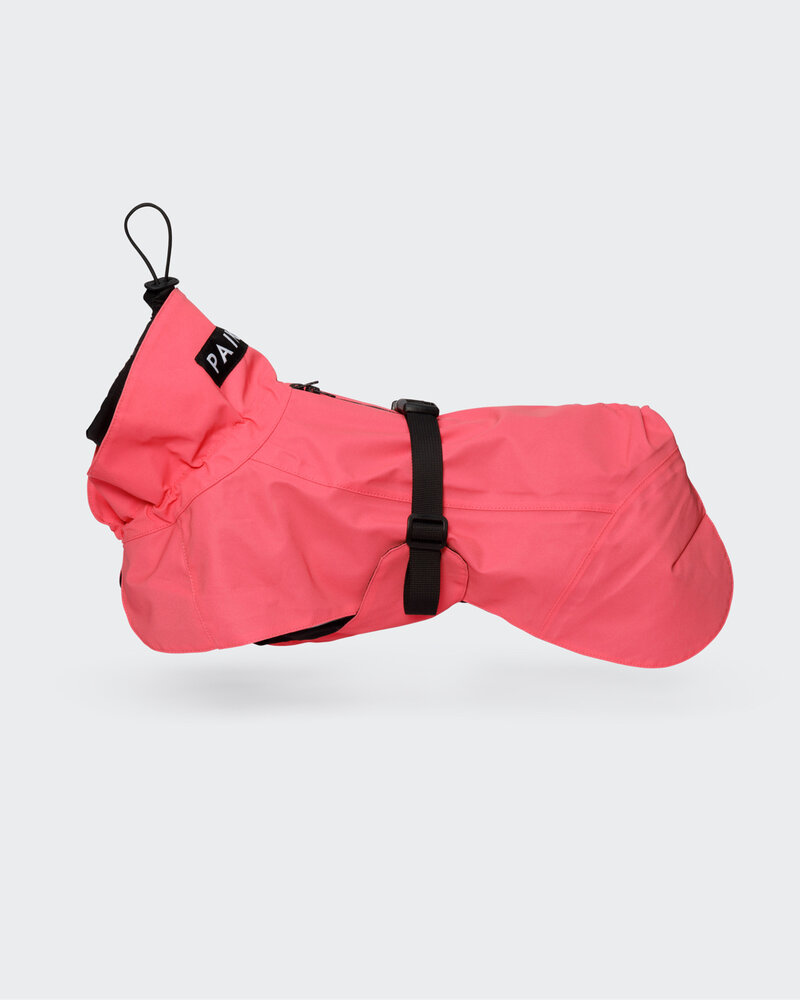 Paikka Paikka Visibility Raincoat Lite Hot Pink Hondenjas