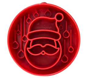 Sodapup Sodapup Santa Design Ebowl Enrichment Slow Feeder Sodapup Sodapup Santa Design Ebowl Enrichment Slow Feeder