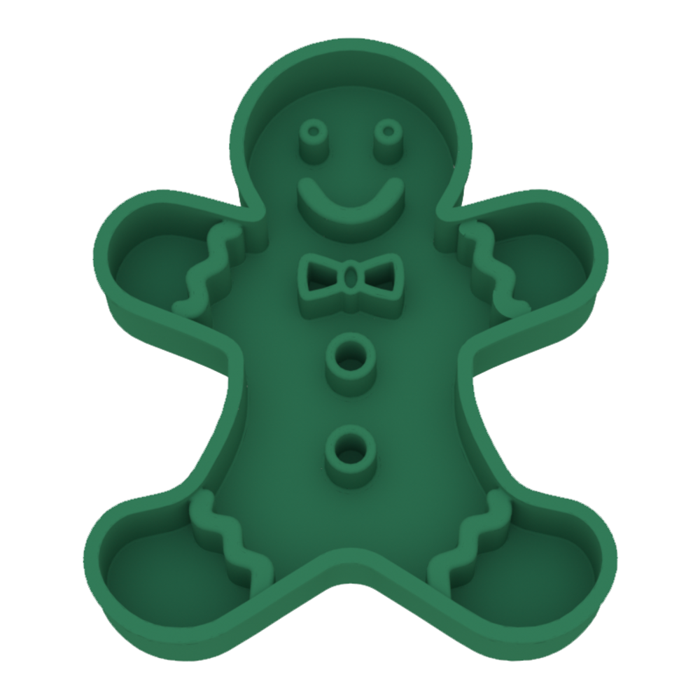 Bowl Kerst Gingerbreadman Bowl Kerst Gingerbreadman