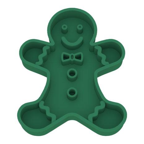 Bowl Kerst Gingerbreadman Bowl Kerst Gingerbreadman