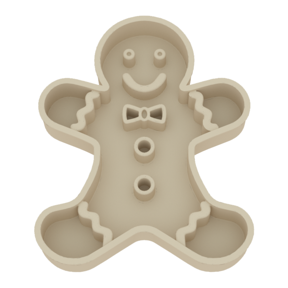 Bowl Kerst Gingerbreadman Bowl Kerst Gingerbreadman
