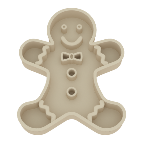 Bowl Kerst Gingerbreadman Bowl Kerst Gingerbreadman