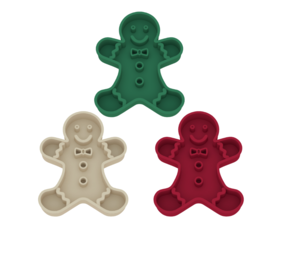 Bowl Kerst Gingerbreadman Bowl Kerst Gingerbreadman