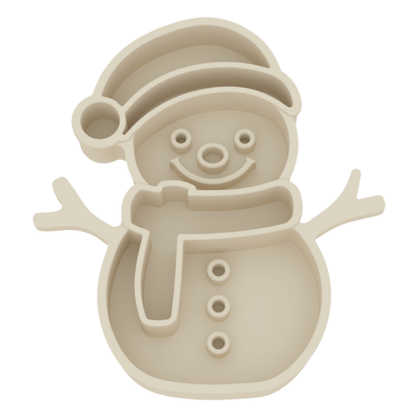 Bowl Kerst Snowman