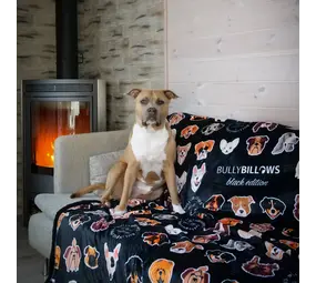 BullyBillows BullyBillows Luxe kleedje voor hond en baasje Zwart BullyBillows BullyBillows Luxe kleedje voor hond en baasje Zwart