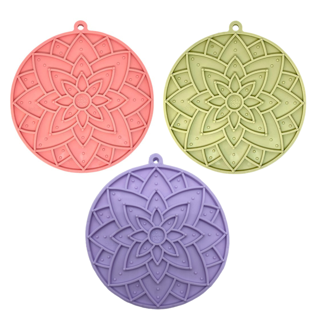 Sodapup Sodapup Lickmat Lotus with Suction Cups Sodapup Sodapup Lickmat Lotus with Suction Cups
