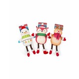 Christmas plush toys with rope legs