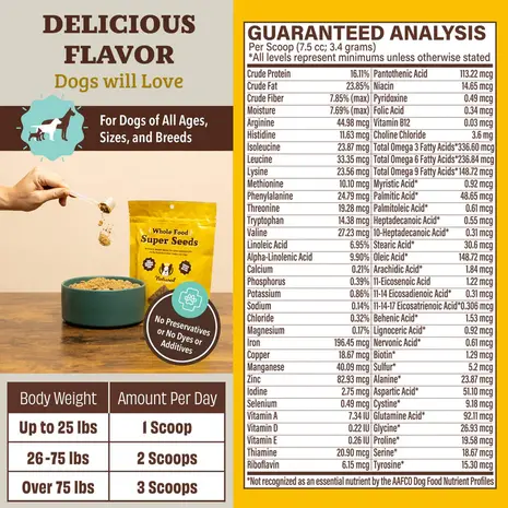Natural Dog Company Natural Dog Company Super Seed Granules Natural Dog Company Natural Dog Company Super Seed Granules