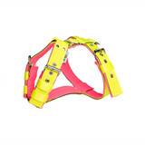 MAG MAG hondentuig met Softshell neongeel/neon roze MAG MAG hondentuig met Softshell neongeel/neon roze