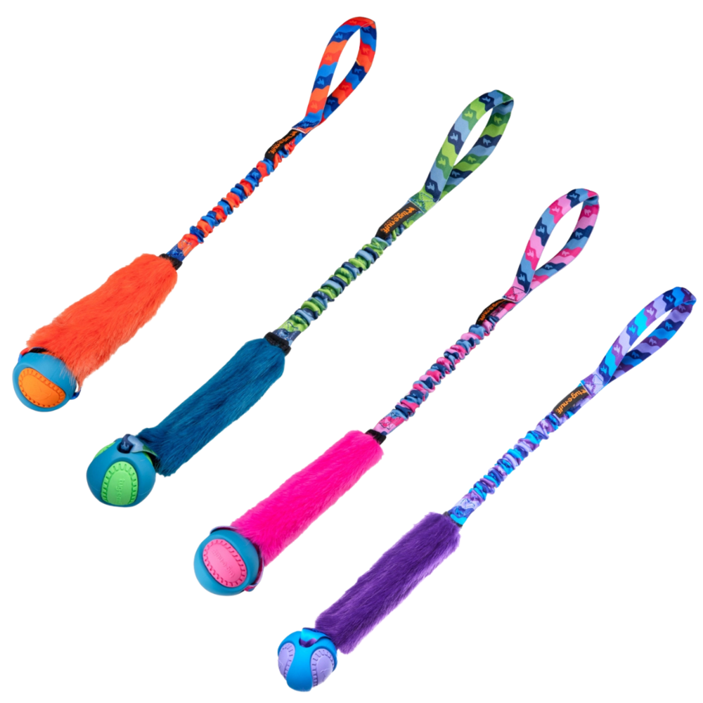Tug-E-Nuff Dog Gear Limited Tug-E-Nuff Fauxtastic PowerBall Bungee Tug