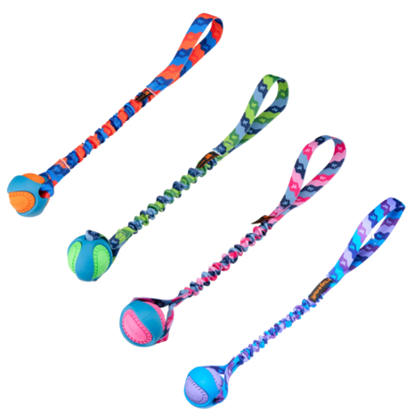 Tug-E-Nuff Dog Gear Limited Tug-E-Nuff PowerBall Bungee Tug Tug-E-Nuff Dog Gear Limited Tug-E-Nuff PowerBall Bungee Tug