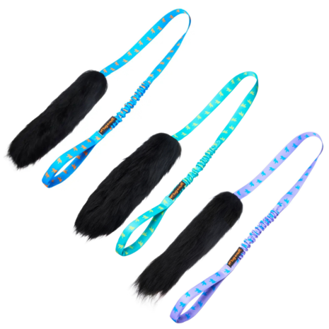 Tug-E-Nuff Dog Gear Limited Tug-E-Nuff Sheepskin Chaser Bungee Tug Tug-E-Nuff Dog Gear Limited Tug-E-Nuff Sheepskin Chaser Bungee Tug