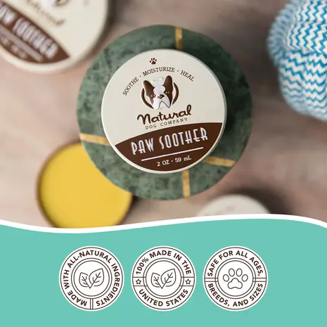 Natural Dog Company Natural Dog Company Paw Soother Natural Dog Company Natural Dog Company Paw Soother