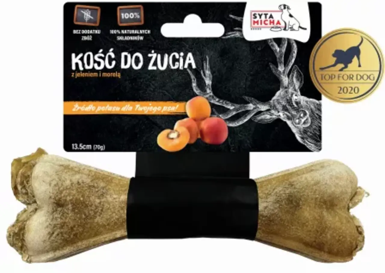 Syta Micha Syta Micha Rund met Hert en Abrikoos Bot Syta Micha Syta Micha Rund met Hert en Abrikoos Bot