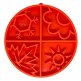 Sodapup Sodapup Four Seasons Design Shallow eBowl Slow Feeder