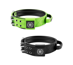 BullyBillows Bullybillows 5cm Sporting Halsband  met handvat BullyBillows Bullybillows 5cm Sporting Halsband  met handvat