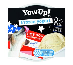 YowUp! YowUp! Frozen Yoghurt Hotdog & Cheese Honden ijs