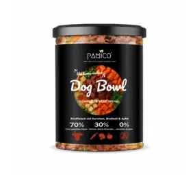 Pamico Pamico Dog Bowl gekookte voeding in pot Rund