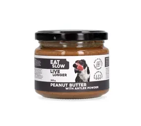 Eat Slow Live Longer Peanut Butter With Antler Powder 300 g Eat Slow Live Longer Peanut Butter With Antler Powder 300 g